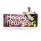 Signmission Happy New Year, 48 Inch x 120 Inch, Vinyl Banner B-120-30693 - alternate 2