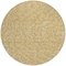 Homeroots 8' Gold Gray And Ivory Round Polka Dot Washable Indoor Outdoor Area Rug 599042 - alternate 5