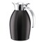 Service Ideas Nicollet Series 1-Liter Stainless Vacuum Insulated Carafe with Flip-Top Lid in Black Onyx NIC10BSBX - alternate 3
