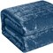 Homeroots Navy Blue King Polyester 180 Thread Count Washable Down Comforter Set 528894 - alternate 5
