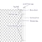 Midwest Air Technologies YardGard Galvanized Silver Aluminum Chain Link Fence End/Gate Post Kit 664460 - alternate 3