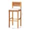 Bali & Pari Pava Seagrass Bar Stool with Solid Mahogany Wood Frame 268-14682-ZORO - alternate 4