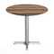 Flash Furniture Commercial All-Weather 31.25" Natural HPL Tabletop with Silver X Base ST-RD31-NAT-T2222S-GG - alternate 6
