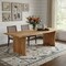 Homeroots 120" Brown Solid Wood Live Edge Sled Base Dining Table 635864 - alternate 6