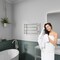 Anzzi Glow 4-Bar Electric Towel Warmer in Brushed Nickel TW-AZ018BN - alternate 4