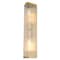Vaxcel Barbier 2-Light Antique Gold Brass Modern Wall Sconce, Bathroom Vanity Fixture W0541 - alternate 1