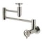 Kingston Brass Wall Mount Pot Filler Faucet, Polished Nickel KS8106CG - alternate 1