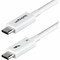 Startech.Com 1.5ft/50cm Thnderblt 5 Cbl WHT TBLT5MM50CM240WWH - alternate 1