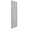 Ekena Millwork True Fit PVC Shaker Fixed Mount Shutters, Primed, 18"W x 36"H TFP001SK18X036PR - alternate 7