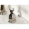 Kingston Brass Double-Handle Widespread Kitchen Faucet, Polished Nickel KB1796BPLLS - alternate 3