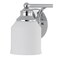 Jonathan Y Lydia 33.25" 4-Light Farmhouse Cottage Metal LED Vanity Light with Frosted Glass Shades, Chrome JYL7552A - alternate 5