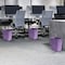Acrimet Wastebasket, Deskside Bin, 3.25 Gallon/13 Quart/ 12 Liter (Plastic) (Purple Color), 4PK 576.6 - alternate 3