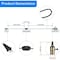 Simple Deluxe 15 Feet Single Bulb Vintage Hanging Pendant Light Cord Kit with Dimmer Switch for Room DIY, Twisted HILAMPCORDLDIMAL - alternate 4
