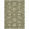 Homeroots 3' X 5' Olive Green Brown And Ivory Moroccan Washable Indoor Outdoor Area Rug 605169 - alternate 4