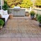 Homeroots 5' X 8' Brown And Ivory Abstract Washable Indoor Outdoor Area Rug 631084 - alternate 5