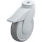 Blickle Kingpin Swivel Caster, TPR, 5", Gry, Brake LWG-TPA 126KF-FI - alternate 1