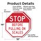 Signmission Stop Before Pulling on Scales, 10 inch X 10 inch, Aluminum Metal Signs, 2PK OC-A-2PACK-10-276 - alternate 4