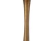 Homeroots 36" Modern White Marble and Burnished Gold Pedestal Bistro Table 394606 - alternate 7