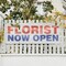 Signmission Florist Now Open, 48 Inch x 120 Inch, Vinyl Banner B-120-30638 - alternate 2