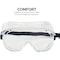 Neiko Clear Protective Lab Safety Goggles, Anti-Fog and Splash, Includes Ventilation 53874A - alternate 3
