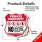 Signmission Private Property Shield Sign No Skateboa, 4 inch X 4 inch, Vinyl Decal, 2PK SHI-D-2PACK-4-442 - alternate 4