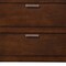 Homeroots 24" Brown Wood Two Drawer Nightstand 399270 - alternate 5