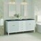 James Martin Vanities Myrrin 72in Double Vanity, Bright White w/ 3 CM Parisien Bleu Silestone Top 485-V72-BW-FPBL - alternate 7