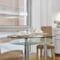 Fab Glass And Mirror Clear Round Glass Table Top 3/8in Thick - Tempered Glass Table Top 36in - Replacement glass with 36RT10THFLTE0 - alternate 3