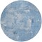 Homeroots 8' Denim Blue And Ivory Round Abstract Washable Indoor Outdoor Area Rug 596856 - alternate 5