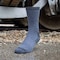 Railroad Sock Mens Crew Socks, 50% Merino Wool, 35% Acrylic, 13% Nylon, 2% Spandex, Denim, 6-12 M, 1 PR 2965 DE - alternate 4
