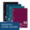 Roaring Spring Case of One Subject Wirebound Notebooks, 10.5"x8", 100 sht, 4x4 Graph Ruled, Assorted Color Covers, PK24 10004cs - alternate 5