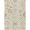 Homeroots 9' X 12' Ivory Green And Tan Floral Washable Indoor Outdoor Area Rug 605215 - alternate 5