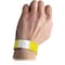 C-Line Products DuPont Tyvek Security Wristbands, Yellow, 100/PK 89106 - alternate 1