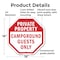 Signmission Private Property Campground Guests, 18 Inch X 18 Inch, Plastic Sign OC-P-18-31 - alternate 5