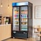 Koolmore 40 in. 33 Cu. Ft. Commercial Merchandiser Refrigerator with Swing Doors, LED Lighting in Black KM-MDR-2GD-33CSW - alternate 5