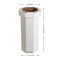 Happimess Fleur 25-Gal Disposable Corrugated Cardboard Event Trash Can, Recycling Bin, Limestone Beige, 2PK HPM1300F-SET2 - alternate 3