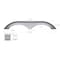 Icon Tandem Axle Fender Skirt FS4470 for Frontier - Metallic Silver 14470 - alternate 2