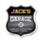 Signmission Jack's Garage I Can Fix Everything But Stupid, 18 Inch X 18 Inch, Plastic Sign SHI-P-18-490-JACK - alternate 1