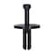 Auveco BMW Push-Type Retainer, Black Nylon, 20mm Head., 17mm Length, 6.3mm Hole, 25PK 22052 - alternate 1