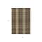 Homeroots 3' X 5' Brown Taupe And Plum Plaid Washable Indoor Outdoor Area Rug  613957 - alternate 6