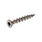 Hillman Deck Screws Weather Maxx 1 No. 8 X 1-5/8in L Square Flat Head, 25PK 41598 - alternate 2