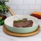 Gibson Home Marbleton Ceramic Nonstick Alumium 11 Inch Frying Pan in Mint 137729.01 - alternate 3