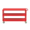 Valley Craft Utility Cart, Steel, 2000 lb Load Capacity, 65 in L, 30 in W F89173RDPY - alternate 5