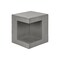 Monarch Specialties Accent Table 25"h, Indoor or Outdoor, Side Table, Nightstand, Square, Grey, Modern I 4130 - alternate 1