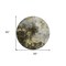 Homeroots 8' Brown Light Gray And Black Round Abstract Washable Indoor Outdoor Area Rug 603043 - alternate 4