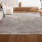 Jonathan Y Cole Modern Minimalist Pinstripe High-Low Cream/Silver 4 ft. x 6 ft. Area Rug CAR101A-4 - alternate 2