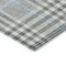 Homeroots 3' X 5' Gray Blue And Beige Plaid Washable Indoor Outdoor Area Rug 601482 - alternate 5