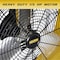 Edendirect 24in 3 Speeds Portable High Velocity Drum Fan Yellow with 1/3 HP, Turbo Blade, Low Noise IR-FAN7806 - alternate 6