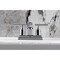 Kingston Brass Double-Handle 4" Centerset Bathroom Faucet with Pop-Up Drain, Polished Chrome FSC4641CML - alternate 5