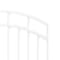 Nuvo Iron 45-in W x 68-in H Glossy Wht Benitoite Gate Arched 48-in W Opening SC Hardware W/Dbl Side Handle IBGA04568GW - alternate 5